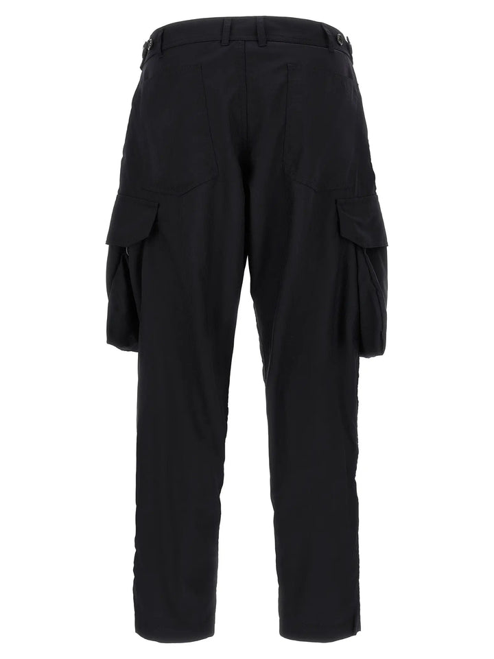 Comme Des Garçons Sample Sale | Comme Des Garçons Blue Polyester Cargo Pants - | Designer outlet