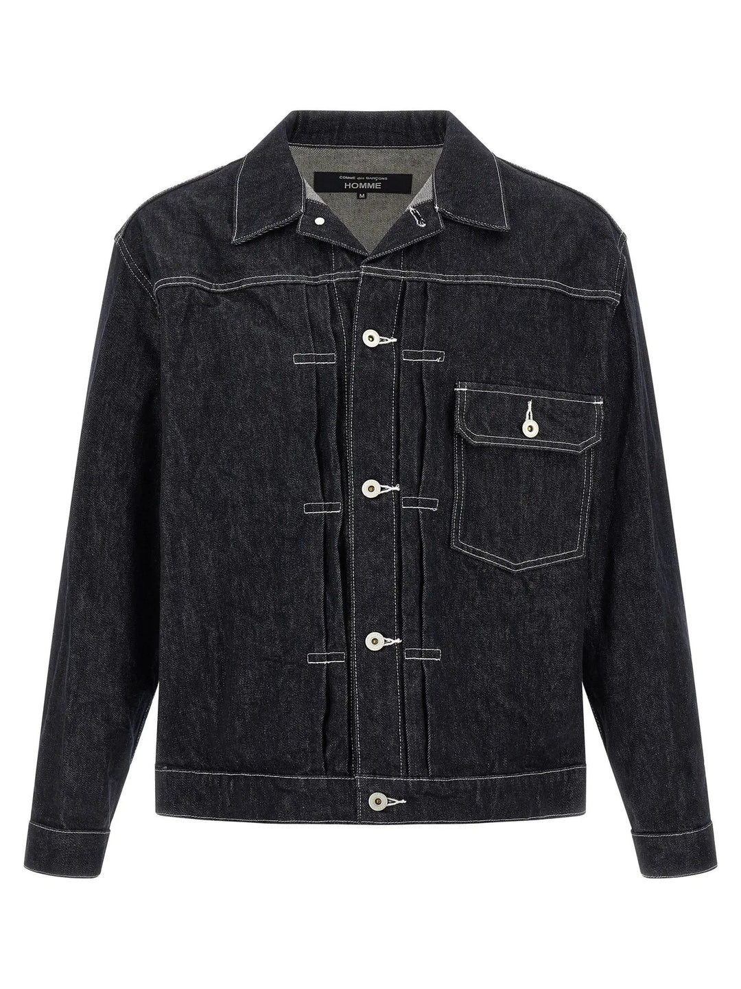 Comme Des Garçons Sample Sale | Comme Des Garçons Blue Cotton Denim Jacket - | Designer outlet