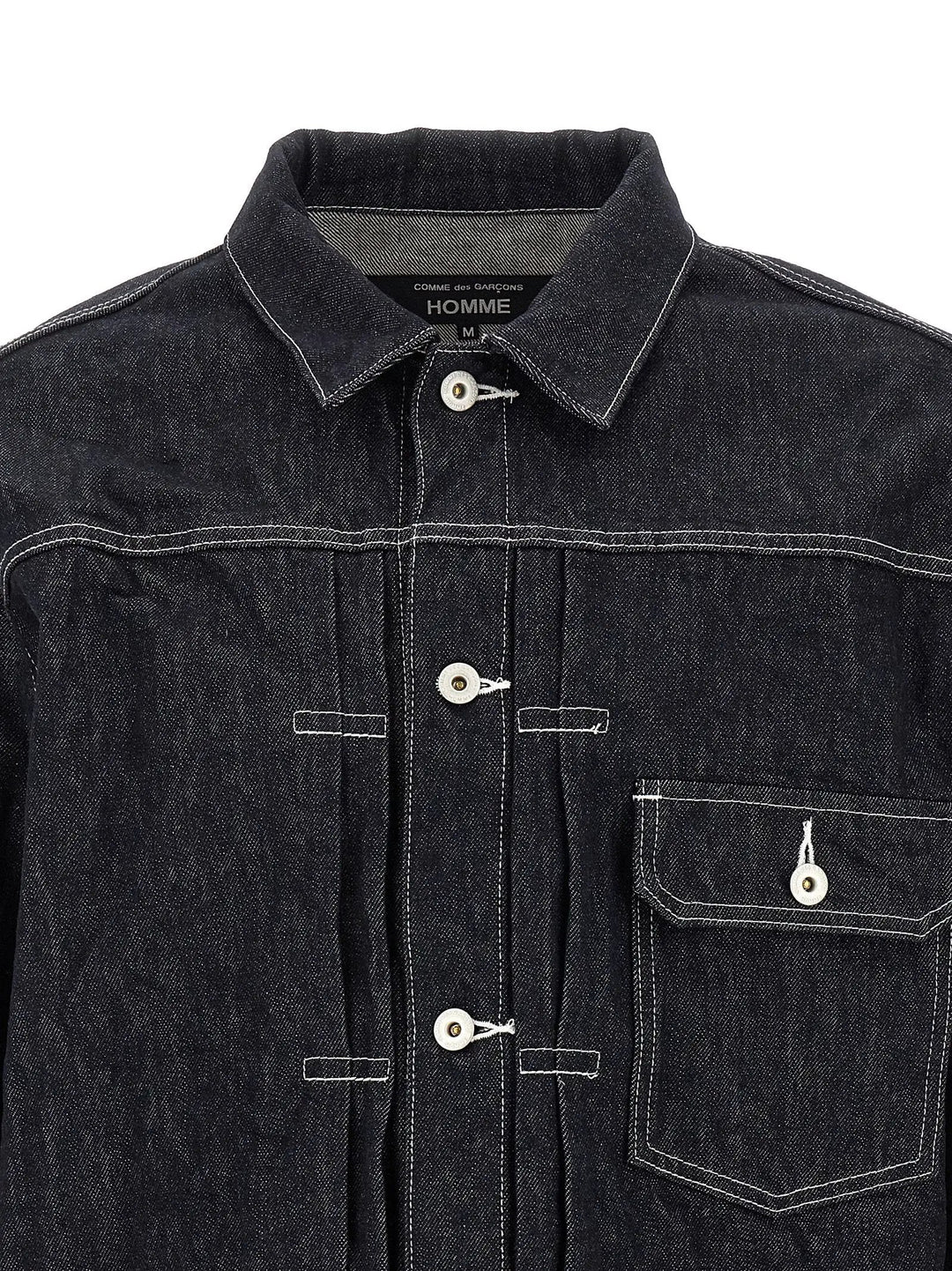Comme Des Garçons Sample Sale | Comme Des Garçons Blue Cotton Denim Jacket - | Designer outlet