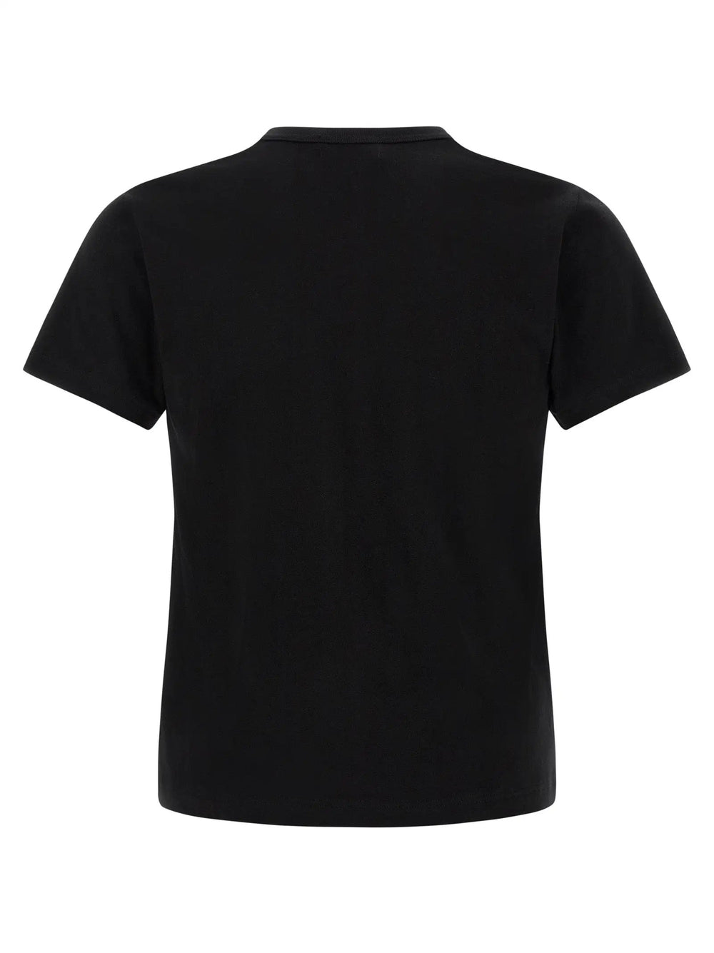 Comme Des Garçons Sample Sale | Comme Des Garçons Black Cotton T-Shirt - | Designer outlet
