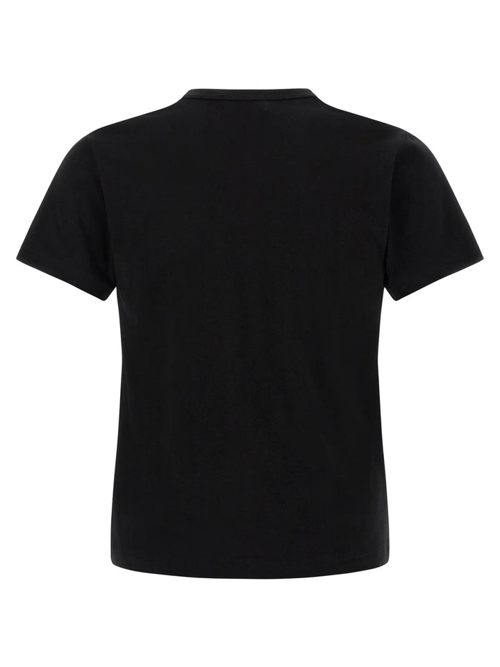 Comme Des Garçons Sample Sale | Comme Des Garçons Black Cotton T-Shirt - | Designer outlet