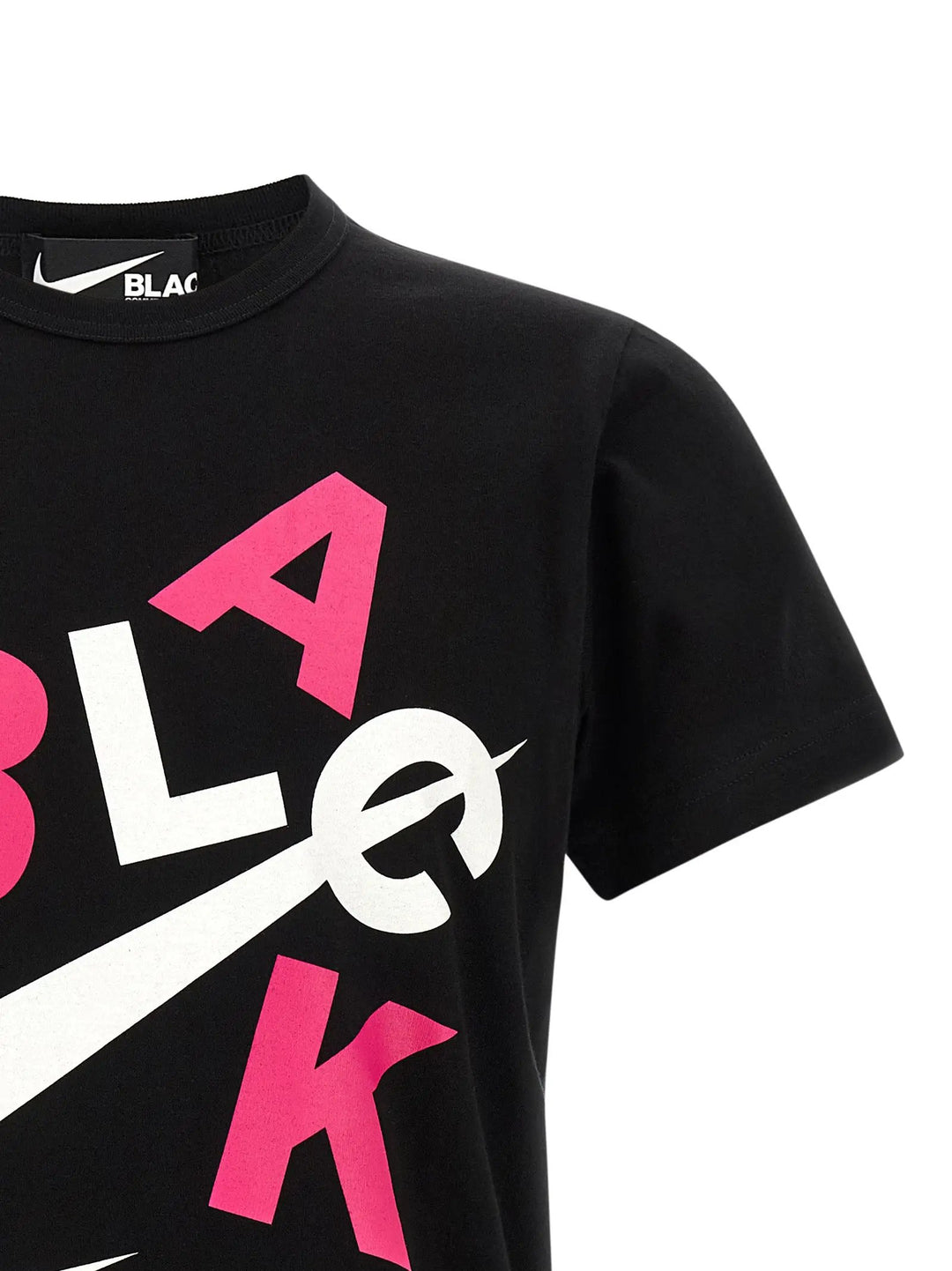 Comme Des Garçons Sample Sale | Comme Des Garçons Black Cotton T-Shirt - | Designer outlet