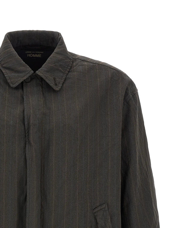 Comme Des Garçons Sample Sale | Comme Des Garçons Brown Polyester Bomber - | Designer outlet