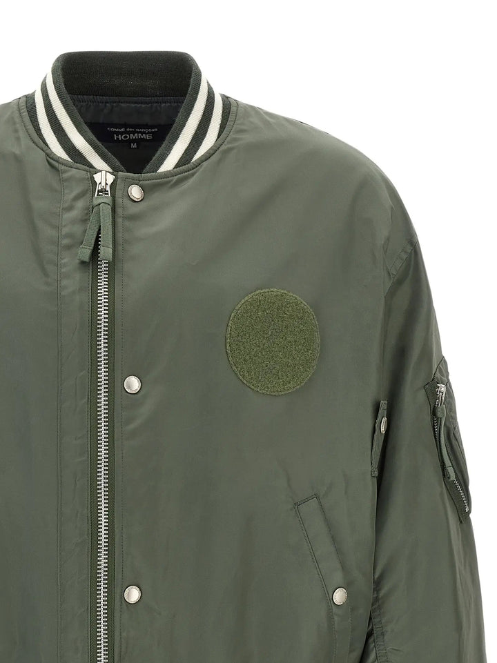 Comme Des Garçons Sample Sale | Comme Des Garçons Bicolor Nylon Bomber - | Designer outlet