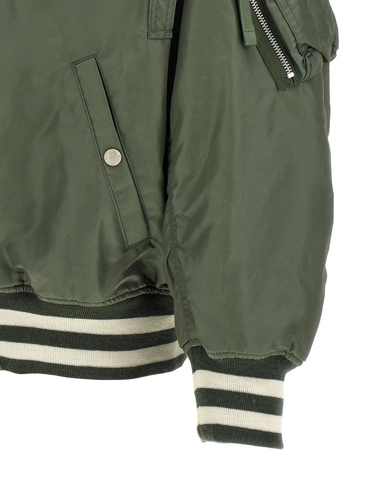 Comme Des Garçons Sample Sale | Comme Des Garçons Bicolor Nylon Bomber - | Designer outlet
