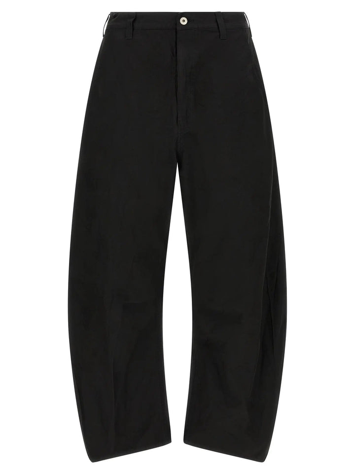 Comme Des Garçons Sample Sale | Comme Des Garçons Black Polyester Casual Pants - | Designer outlet