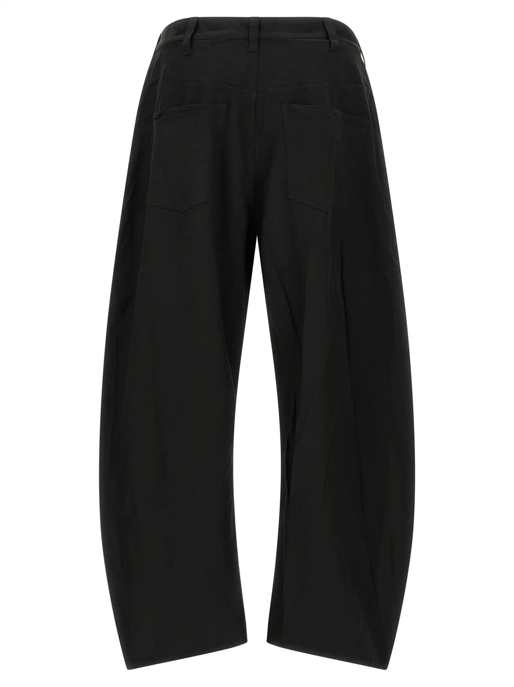 Comme Des Garçons Sample Sale | Comme Des Garçons Black Polyester Casual Pants - | Designer outlet