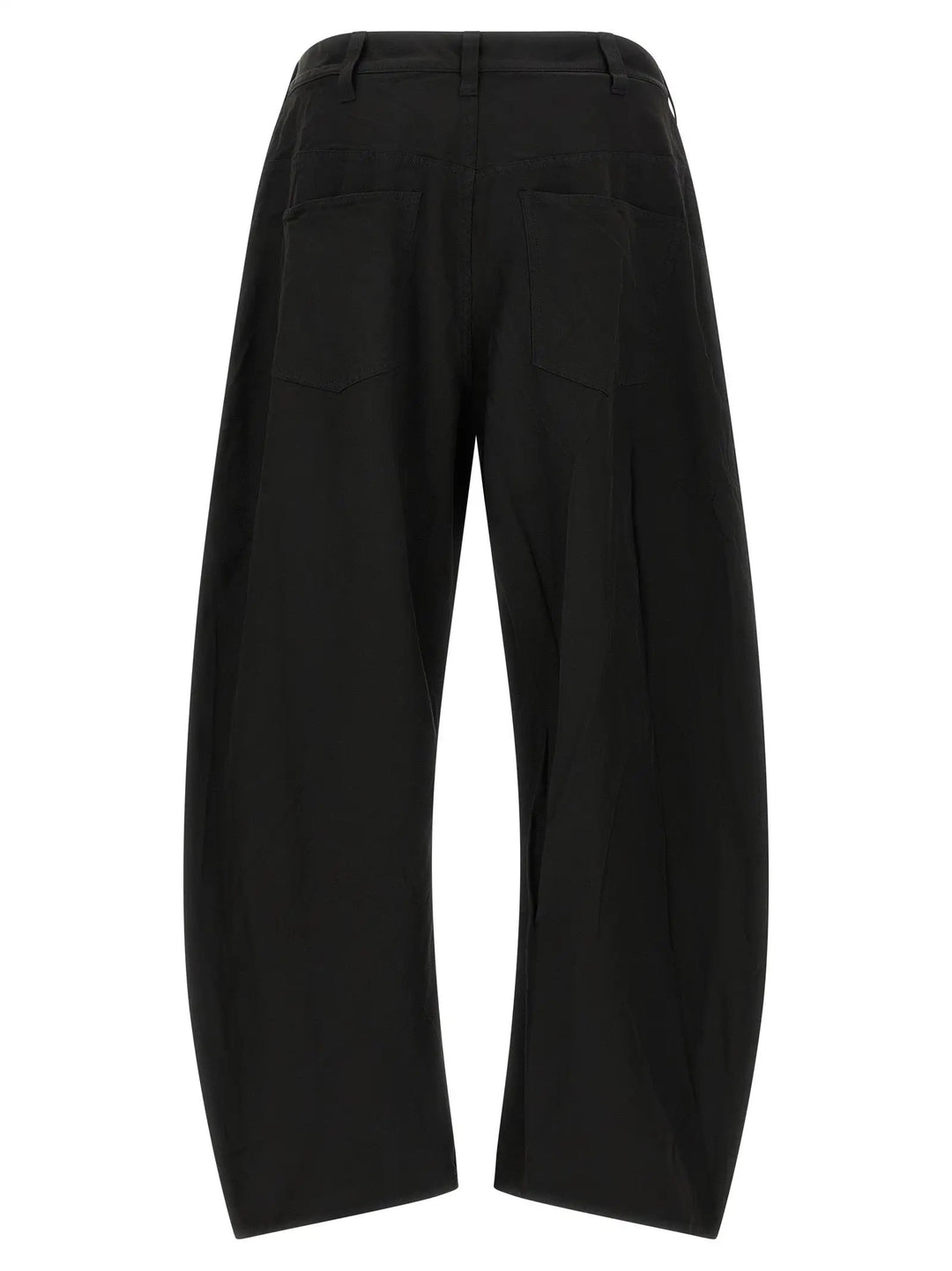 Comme Des Garçons Sample Sale | Comme Des Garçons Black Polyester Casual Pants - | Designer outlet