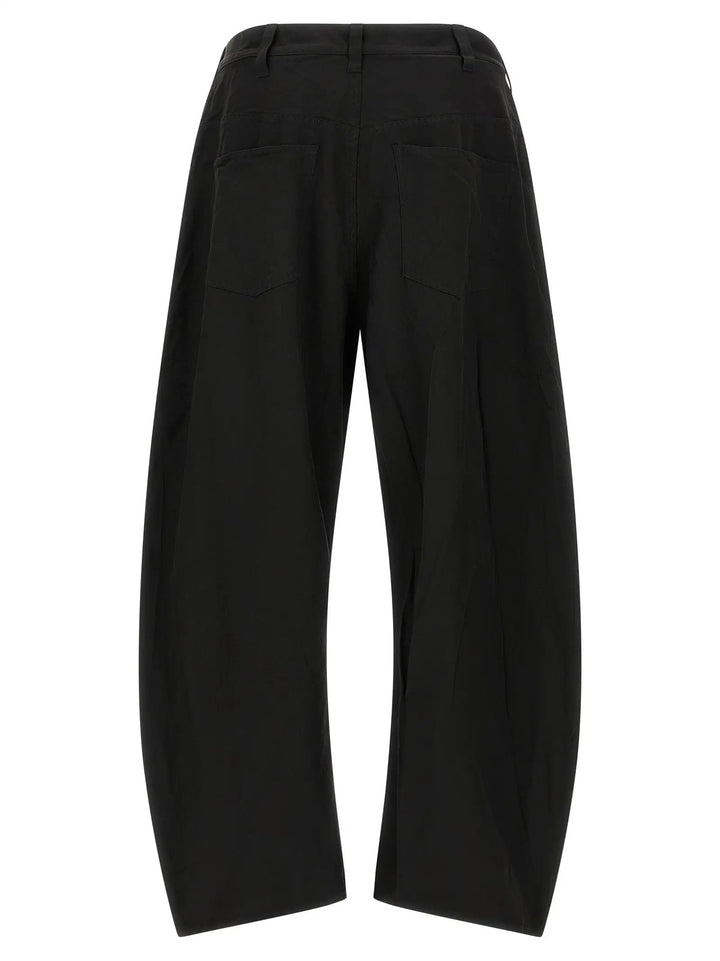 Comme Des Garçons Sample Sale | Comme Des Garçons Black Polyester Casual Pants - | Designer outlet