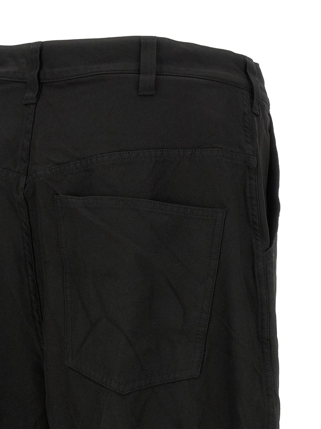 Comme Des Garçons Sample Sale | Comme Des Garçons Black Polyester Casual Pants - | Designer outlet