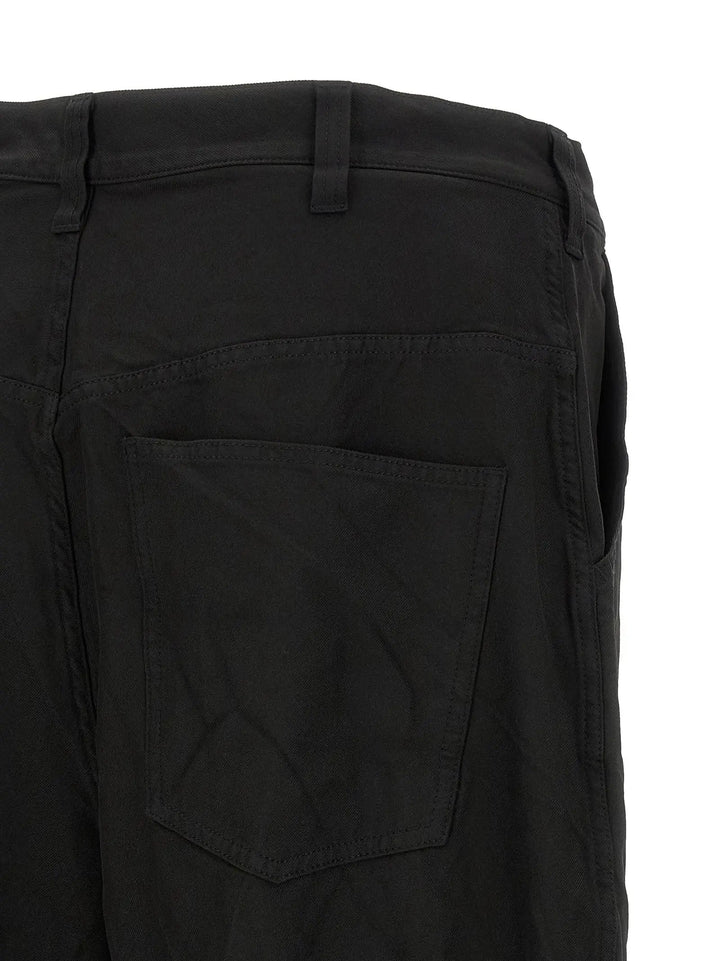 Comme Des Garçons Sample Sale | Comme Des Garçons Black Polyester Casual Pants - | Designer outlet