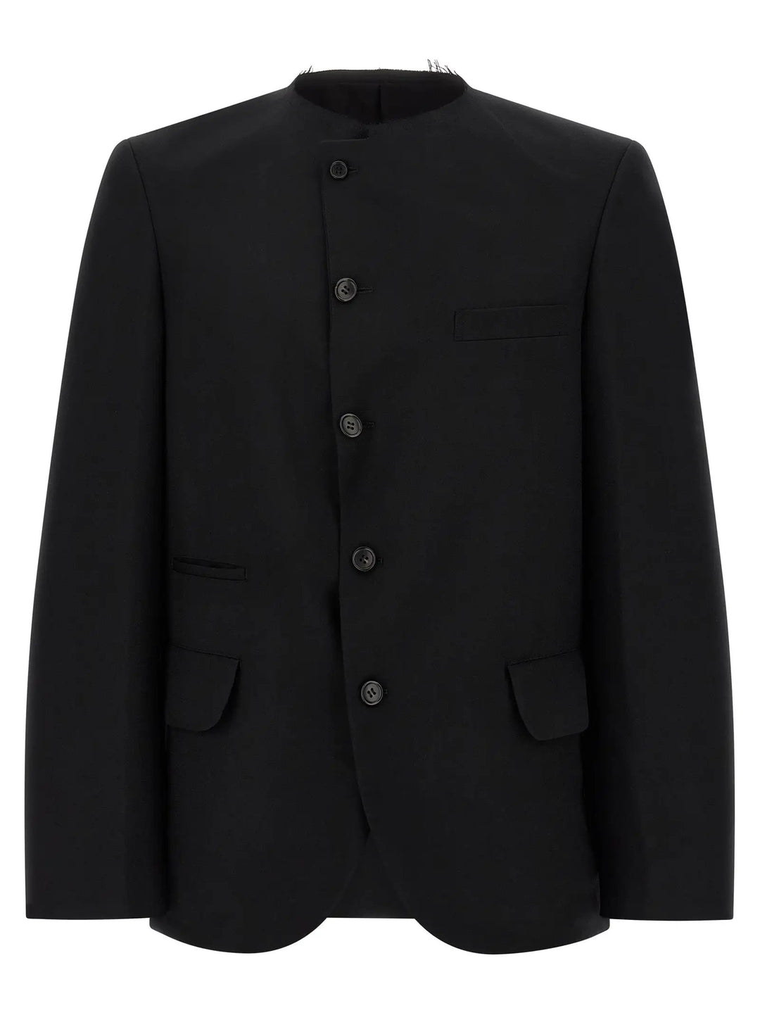 Comme Des Garçons Sample Sale | Comme Des Garçons Black Wool Blazer - | Designer outlet
