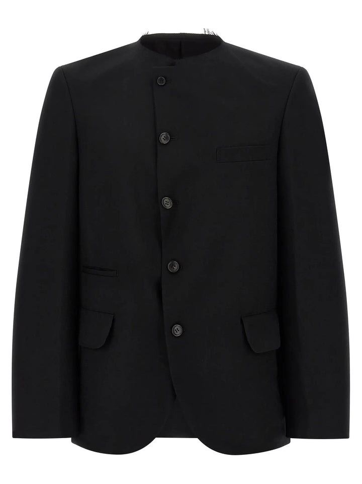 Comme Des Garçons Sample Sale | Comme Des Garçons Black Wool Blazer - | Designer outlet