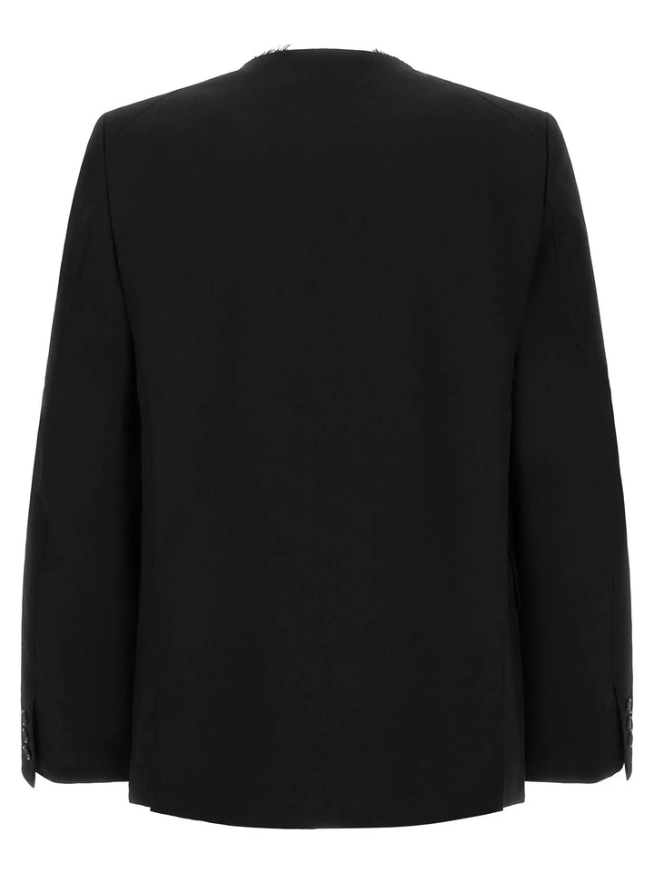 Comme Des Garçons Sample Sale | Comme Des Garçons Black Wool Blazer - | Designer outlet