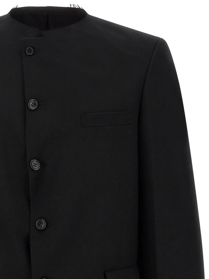 Comme Des Garçons Sample Sale | Comme Des Garçons Black Wool Blazer - | Designer outlet
