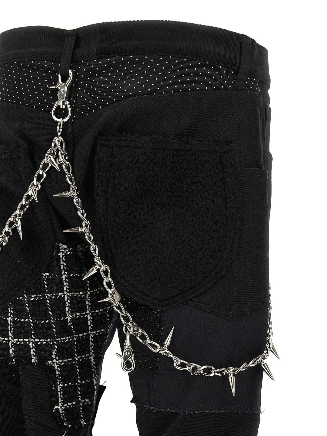 Junya Watanabe Sample Sale | Junya Watanabe Black Cotton Straight-Leg Jeans - | Designer outlet