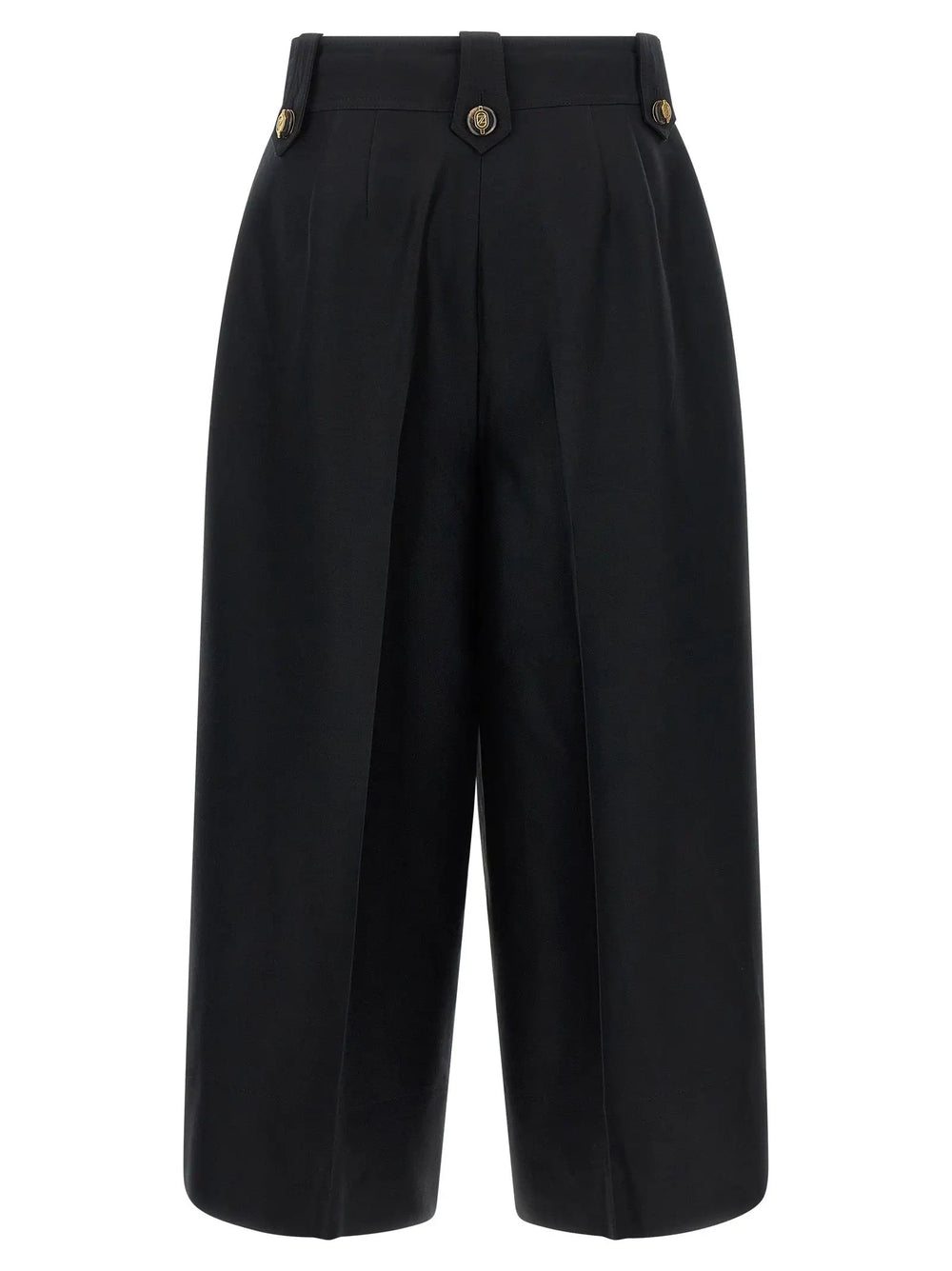 Zimmermann Sample Sale | Zimmermann Black Wool Cropped Pants - | Designer outlet