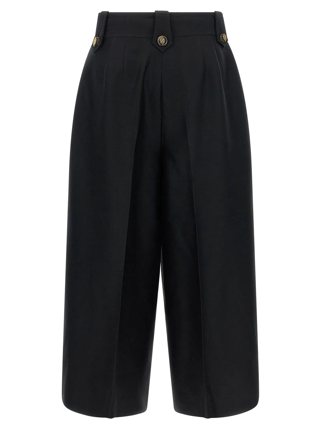 Zimmermann Sample Sale | Zimmermann Black Wool Cropped Pants - | Designer outlet