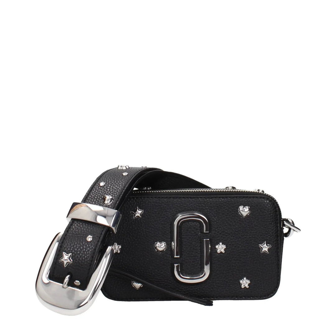 Marc Jacobs Sample Sale | Marc Jacobs Black Leather Crossbody Bag - | Designer outlet