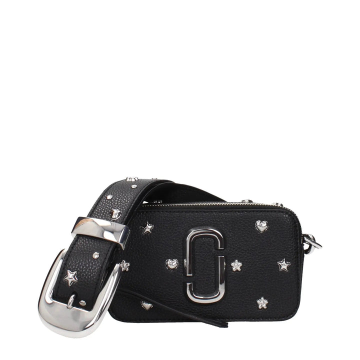 Marc Jacobs Sample Sale | Marc Jacobs Black Leather Crossbody Bag - | Designer outlet