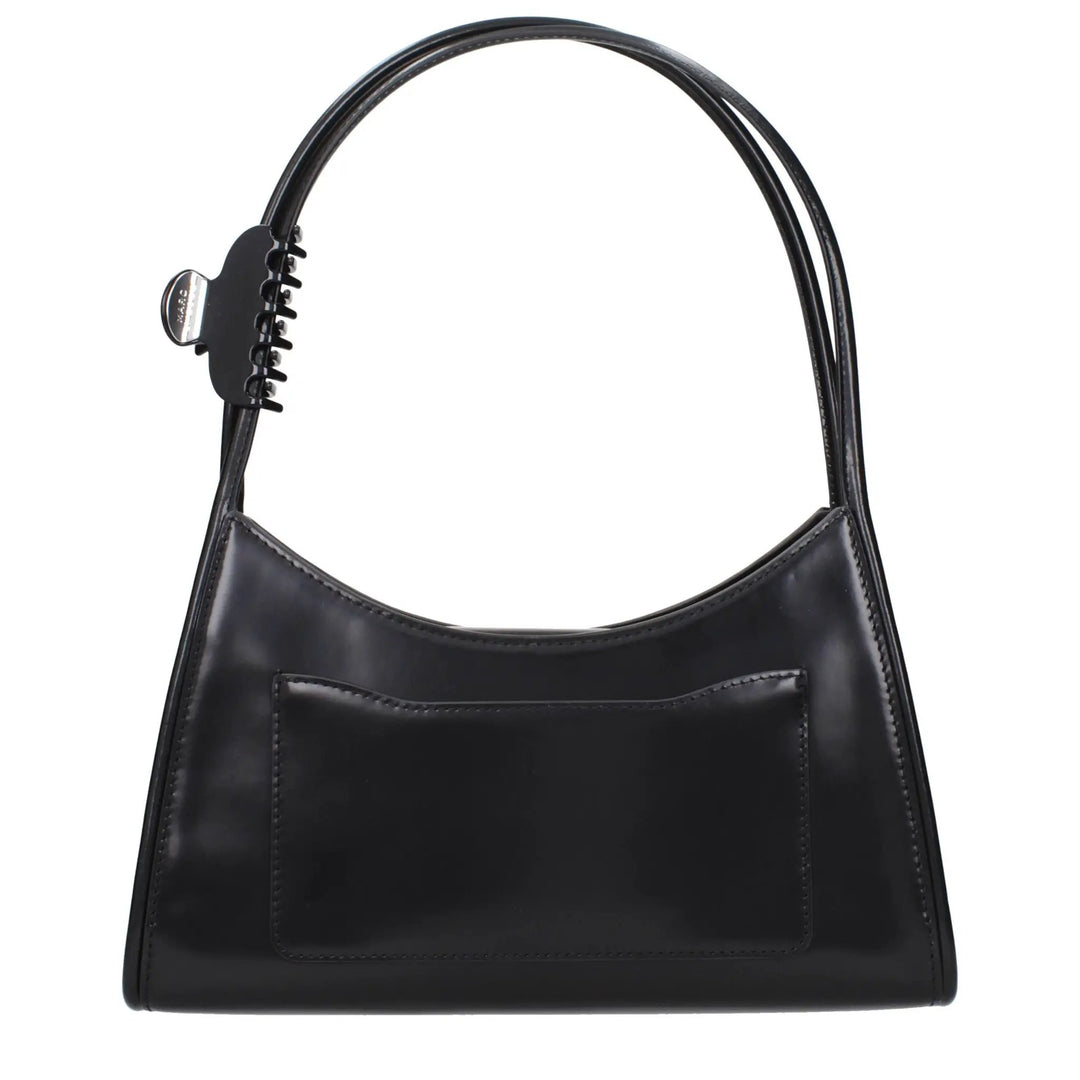 Marc Jacobs Sample Sale | Marc Jacobs Black Leather Shoulder Bag - | Designer outlet