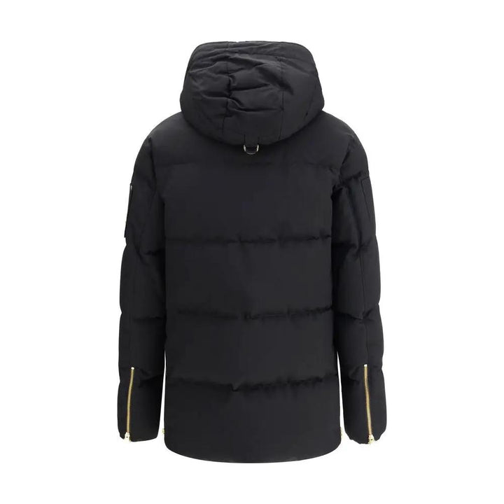 Moose Knuckles Sample Sale | Moose Knuckles Black Cotton Coat - Puffer Jackets | Designer outlet