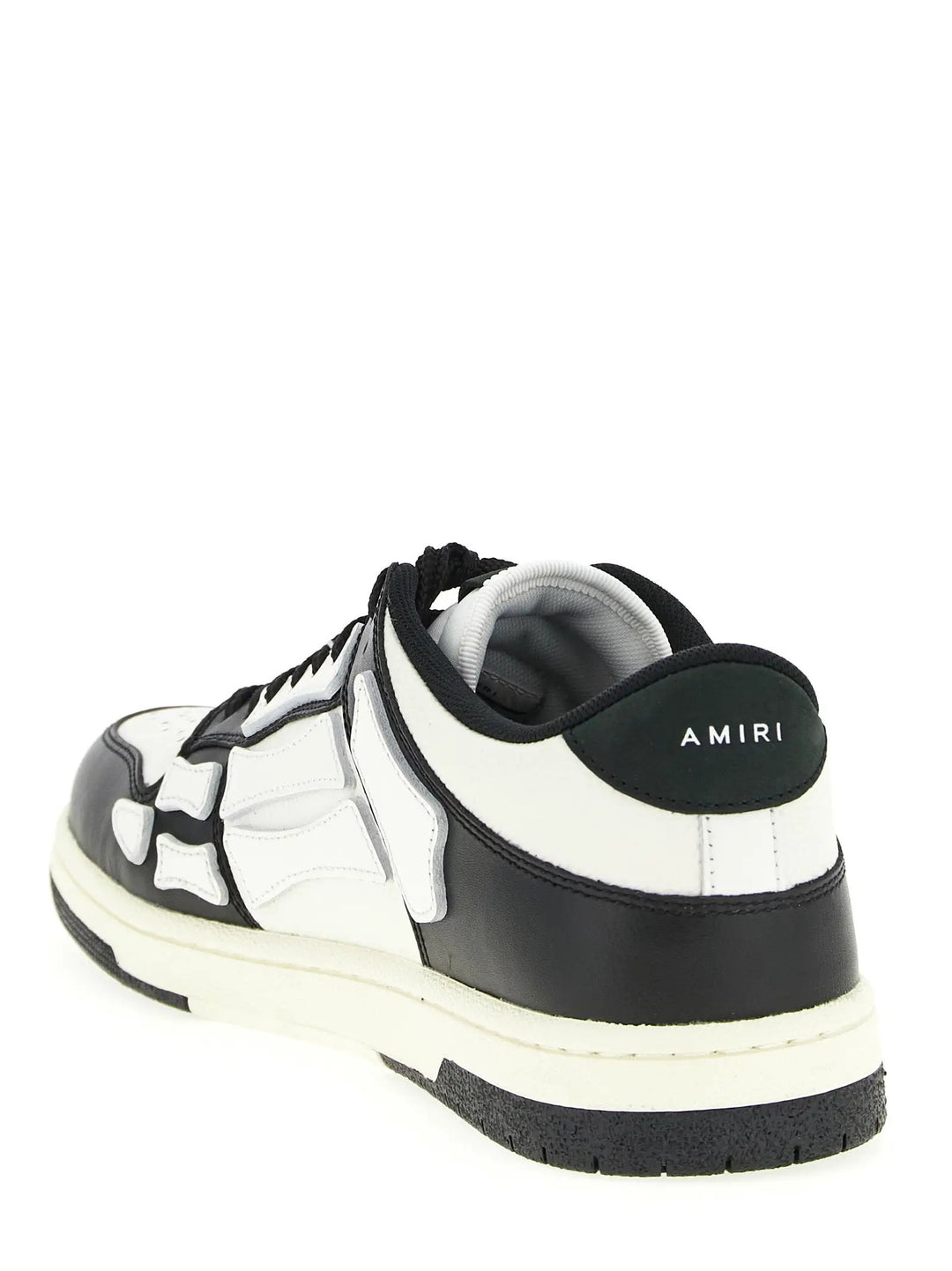 Amiri Sample Sale | Amiri Bicolor Calfskin Low Top Sneakers - | Designer outlet