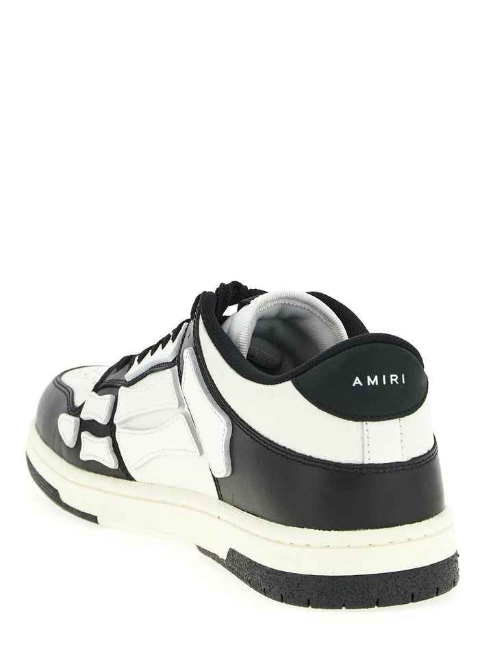 Amiri Sample Sale | Amiri Bicolor Calfskin Low Top Sneakers - | Designer outlet