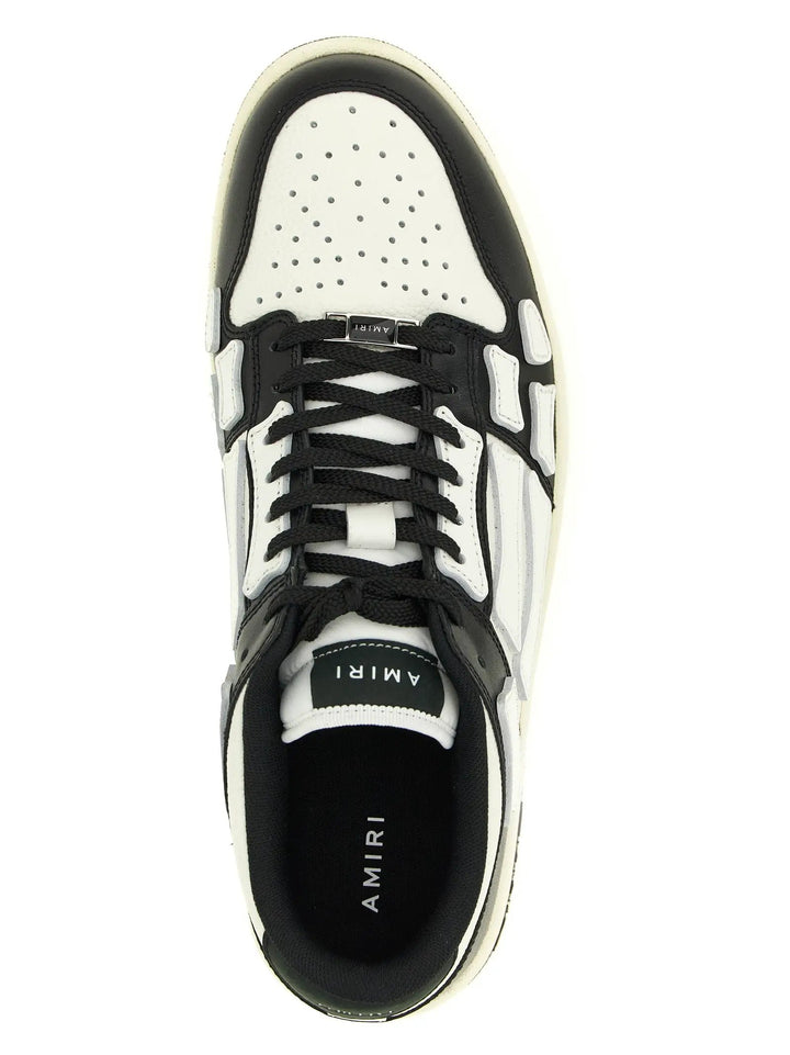 Amiri Sample Sale | Amiri Bicolor Calfskin Low Top Sneakers - | Designer outlet