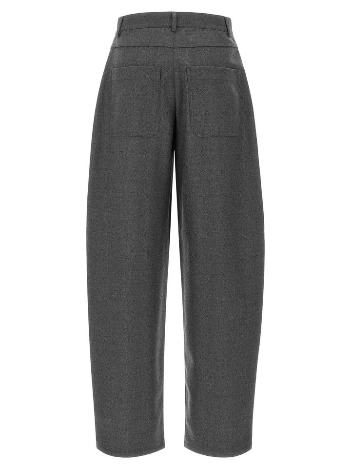 Armarium Sample Sale | Armarium Gray Virgin Wool Casual Pants - | Designer outlet