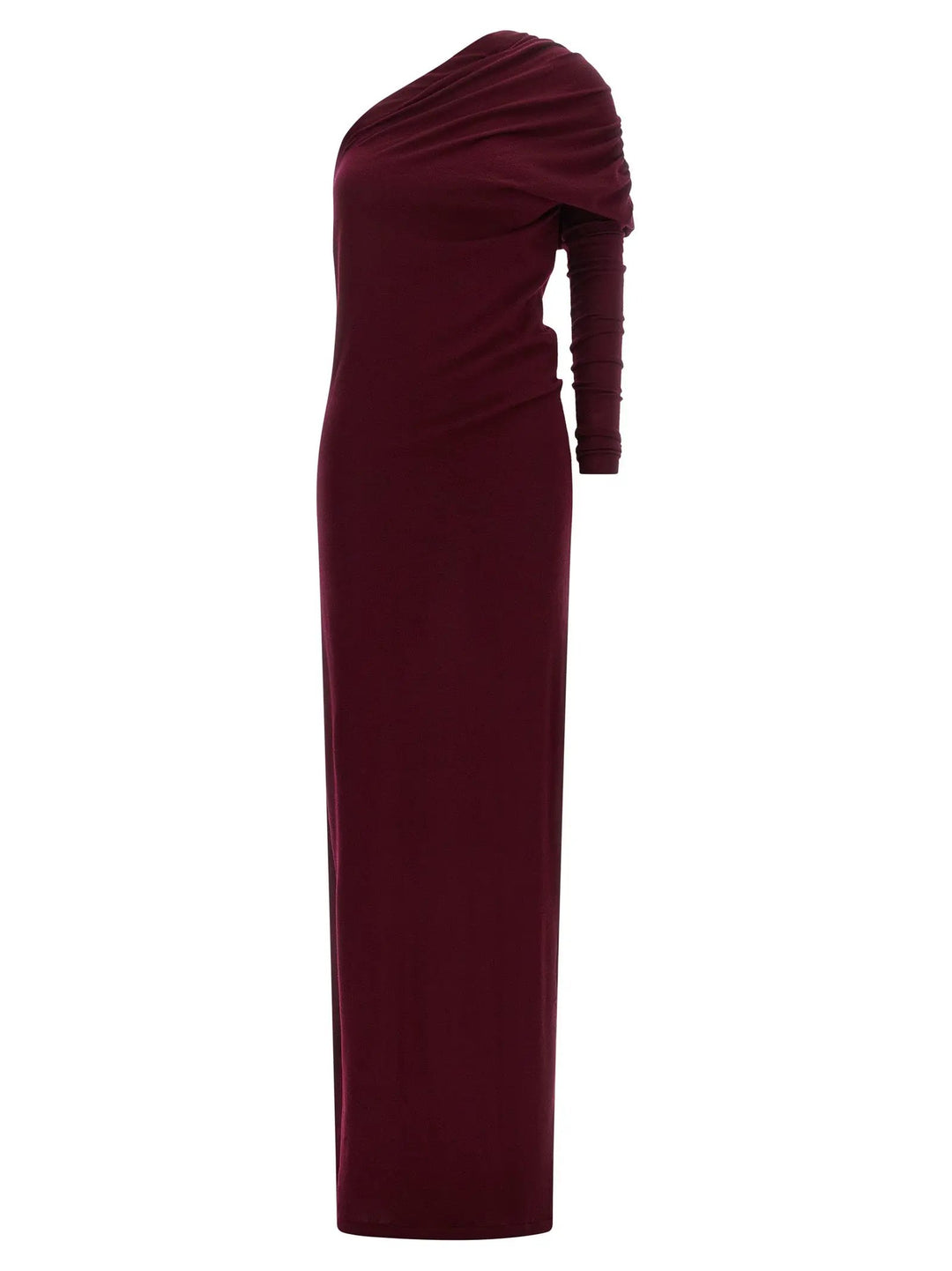 Armarium Sample Sale | Armarium Bordeaux Merino Wool Long Dress - | Designer outlet