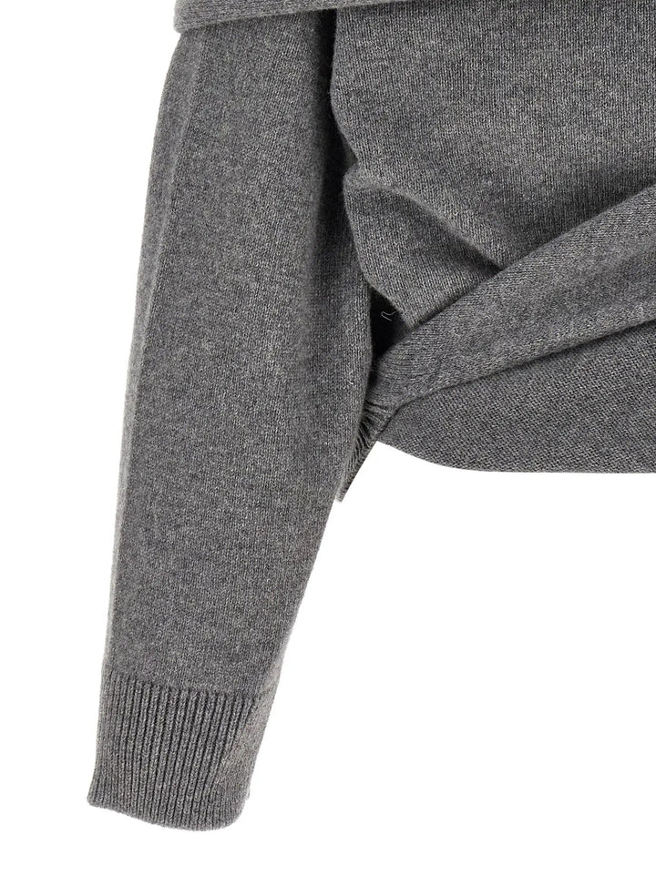 Armarium Sample Sale | Armarium Gray Wool Cardigan - | Designer outlet