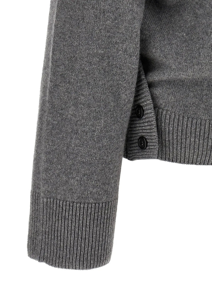Armarium Sample Sale | Armarium Gray Wool Cardigan - | Designer outlet