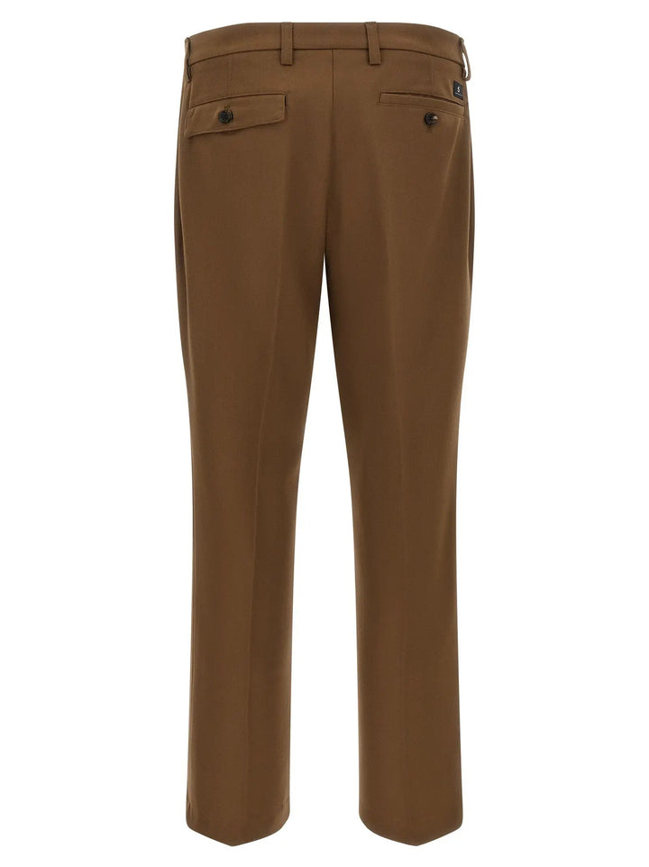 Department 5 Sample Sale | Department 5 Brown Polyester Chino Pants - | Designer outlet