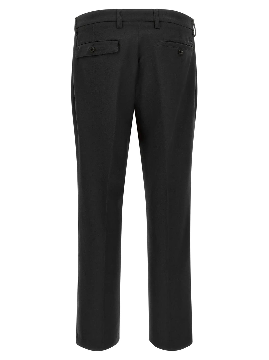 Department 5 Sample Sale | Department 5 Black Polyester Chino Pants - | Designer outlet