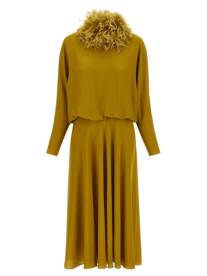 Valentino Garavani Sample Sale | Valentino Garavani Bicolor Silk Midi Dress - | Designer outlet