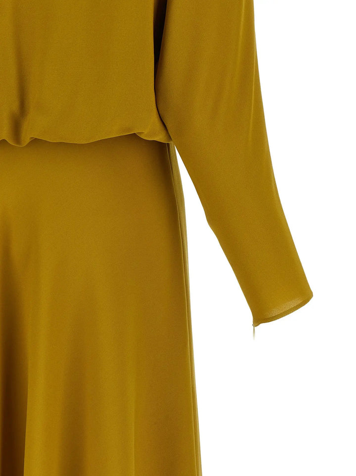 Valentino Garavani Sample Sale | Valentino Garavani Bicolor Silk Midi Dress - | Designer outlet
