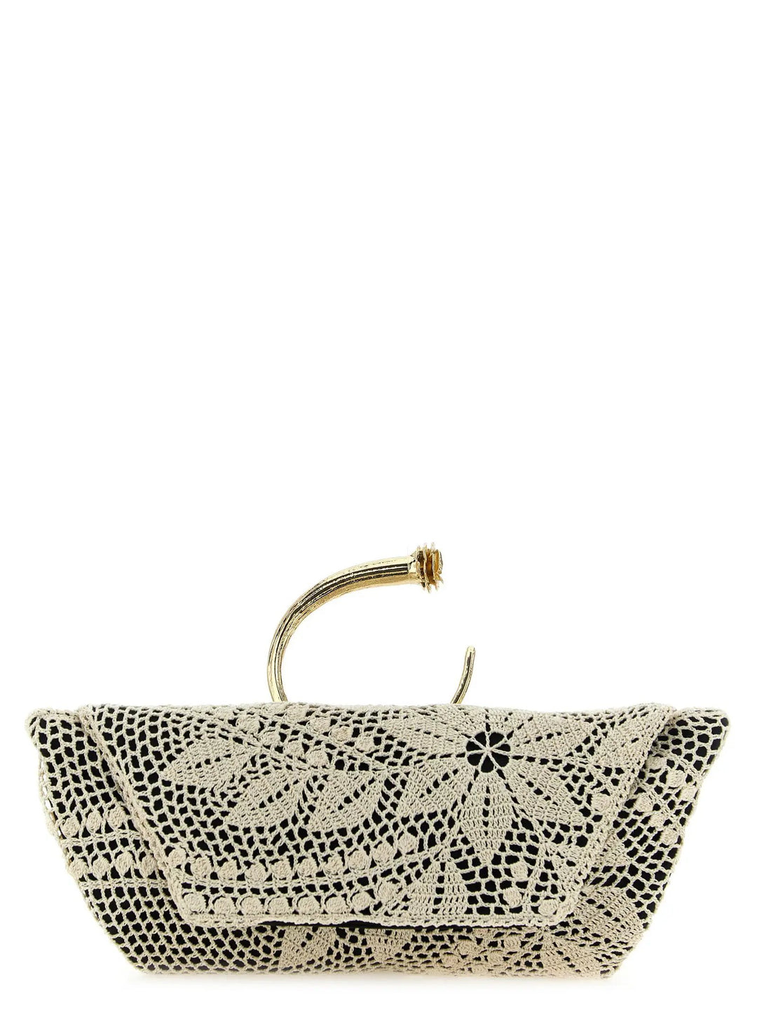 Magda Butrym Sample Sale | Magda Butrym Bicolor Silk Clutch Bag - | Designer outlet