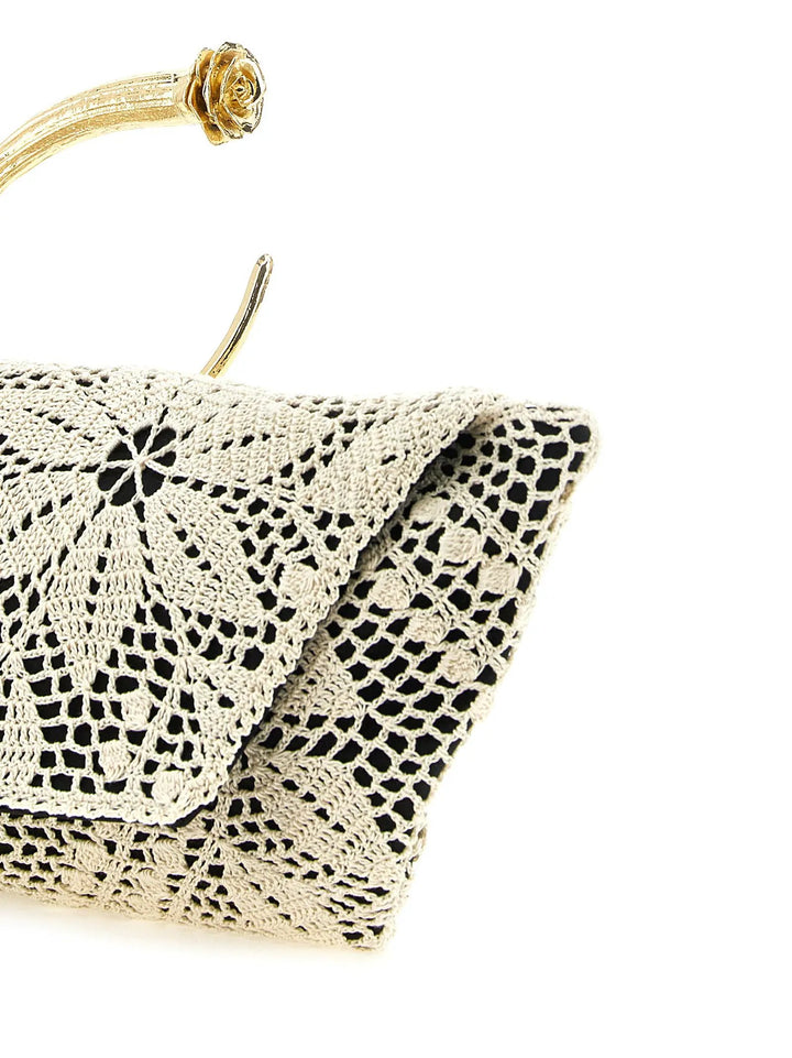 Magda Butrym Sample Sale | Magda Butrym Bicolor Silk Clutch Bag - | Designer outlet