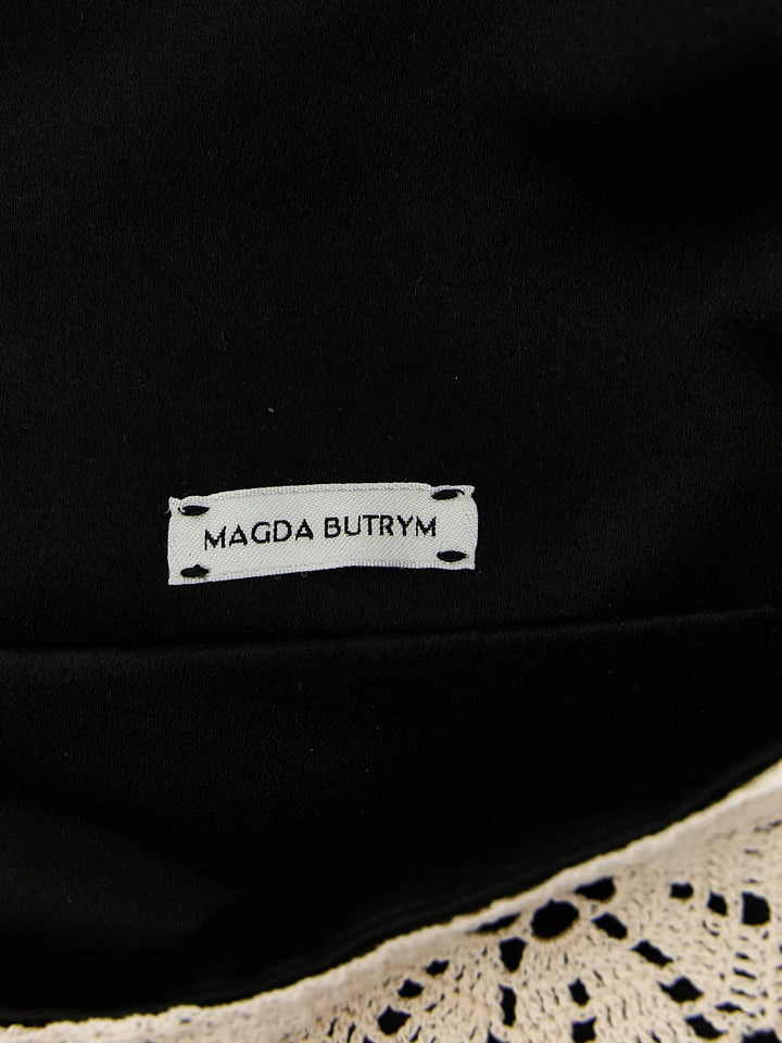 Magda Butrym Sample Sale | Magda Butrym Bicolor Silk Clutch Bag - | Designer outlet
