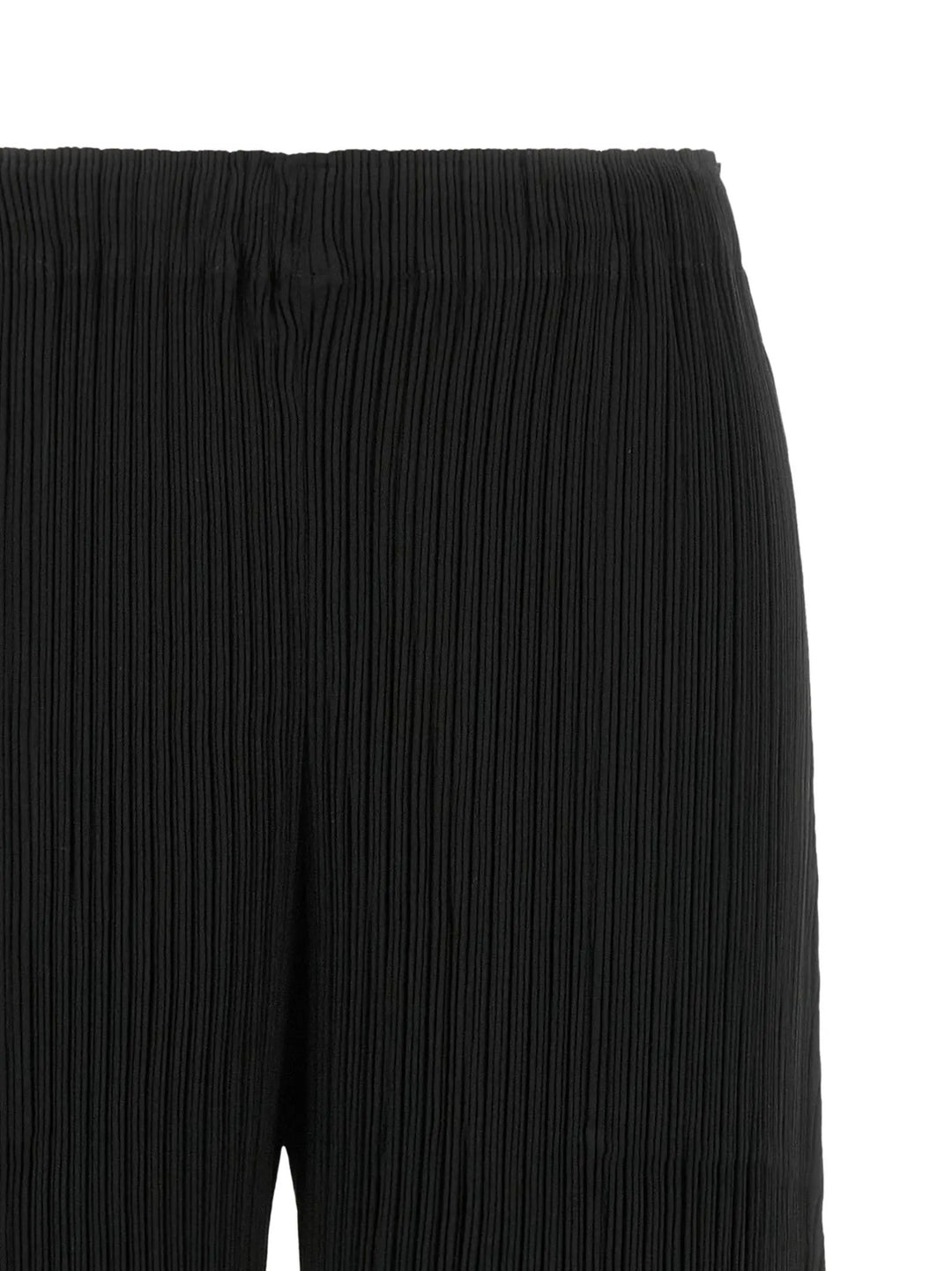 Issey Miyake Sample Sale | Issey Miyake Black Polyester Casual Pants - | Designer outlet