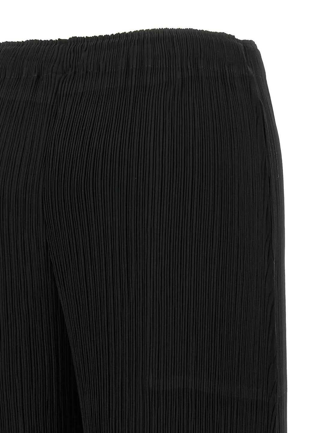 Issey Miyake Sample Sale | Issey Miyake Black Polyester Casual Pants - | Designer outlet