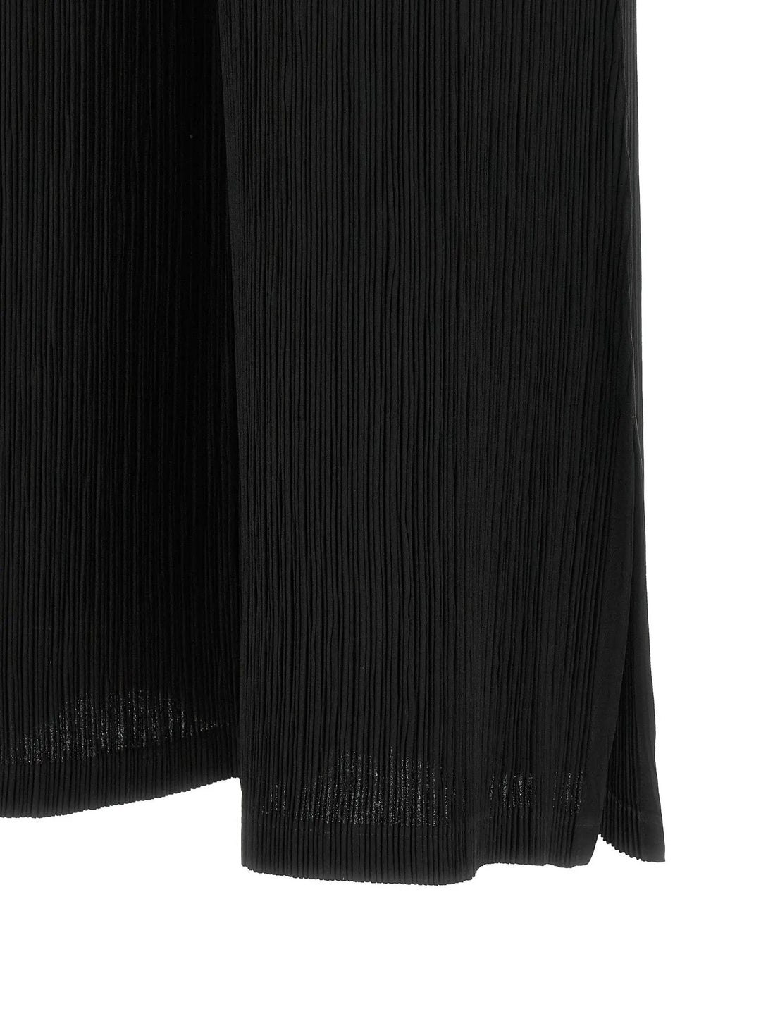 Issey Miyake Sample Sale | Issey Miyake Black Polyester Casual Pants - | Designer outlet