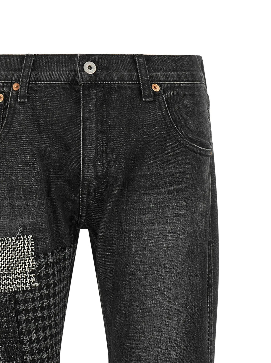 Junya Watanabe Sample Sale | Junya Watanabe Black Cotton Flared Jeans - | Designer outlet