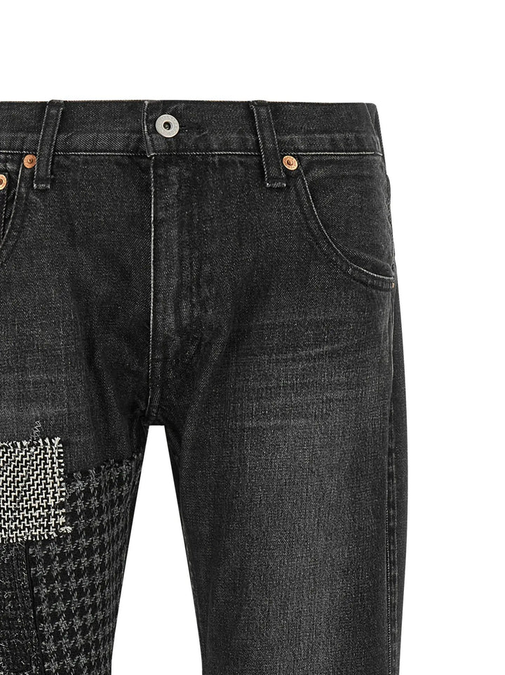 Junya Watanabe Sample Sale | Junya Watanabe Black Cotton Flared Jeans - | Designer outlet