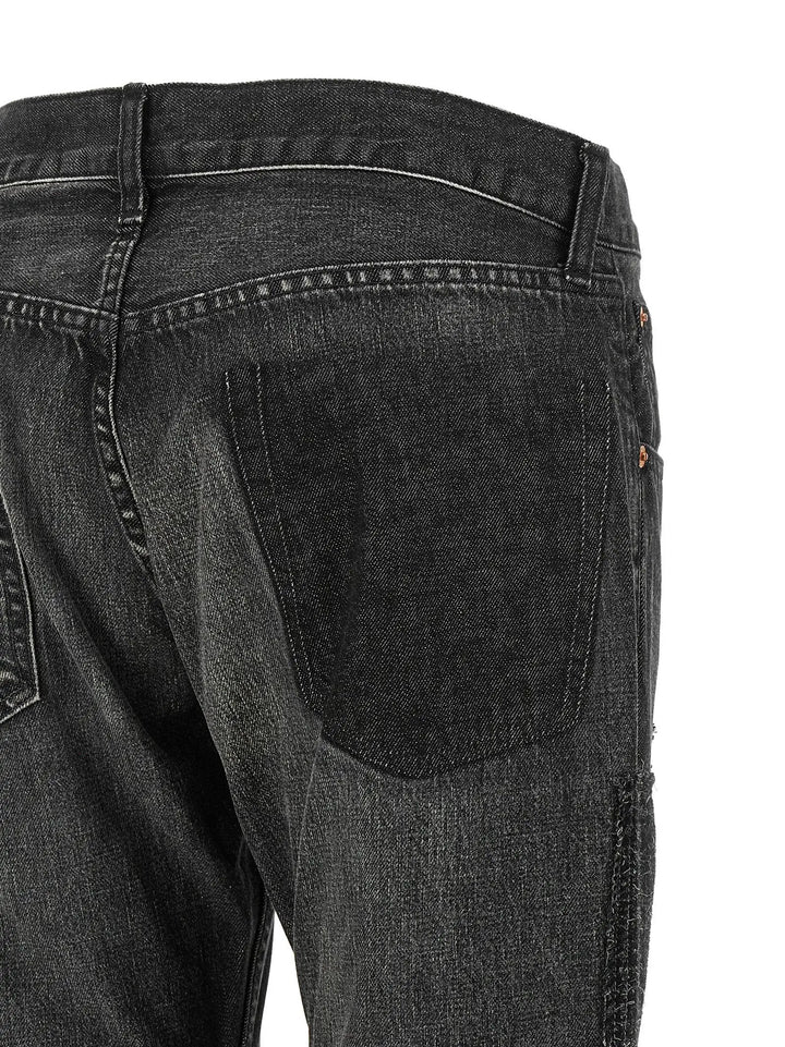 Junya Watanabe Sample Sale | Junya Watanabe Black Cotton Flared Jeans - | Designer outlet
