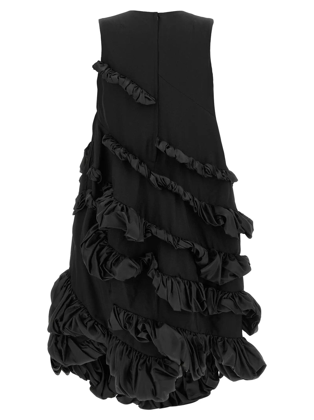 Comme Des Garçons Sample Sale | Comme Des Garçons Black Polyester Short Dress - | Designer outlet