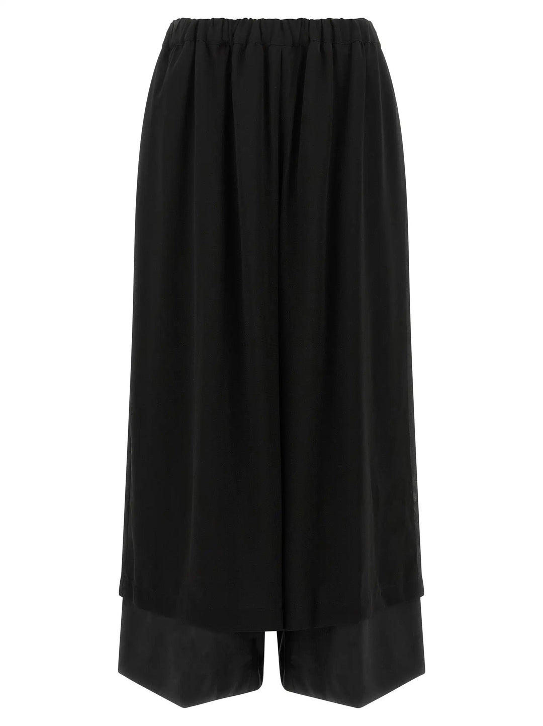 Comme Des Garçons Sample Sale | Comme Des Garçons Black Wool Casual Pants - | Designer outlet