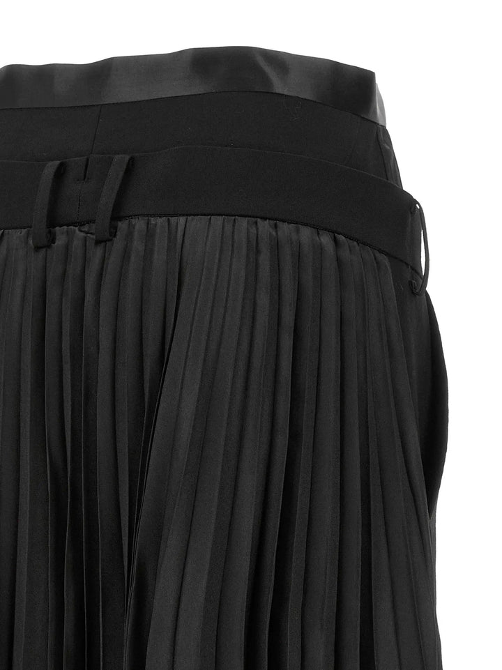 Junya Watanabe Sample Sale | Junya Watanabe Black Wool Casual Pants - | Designer outlet