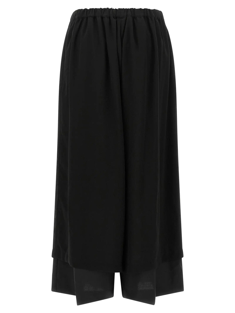 Comme Des Garçons Sample Sale | Comme Des Garçons Black Wool Casual Pants - | Designer outlet